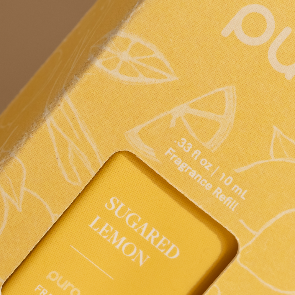 Sugared Lemon Home Fragrance Diffuser Oil Powered by Pura