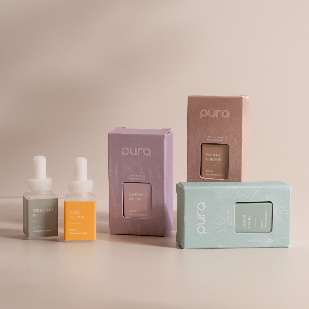 Pura Green Tea Citrus Fragrance Refill, 10ml