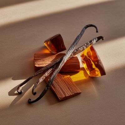 Santal Vanilla - ingredients view