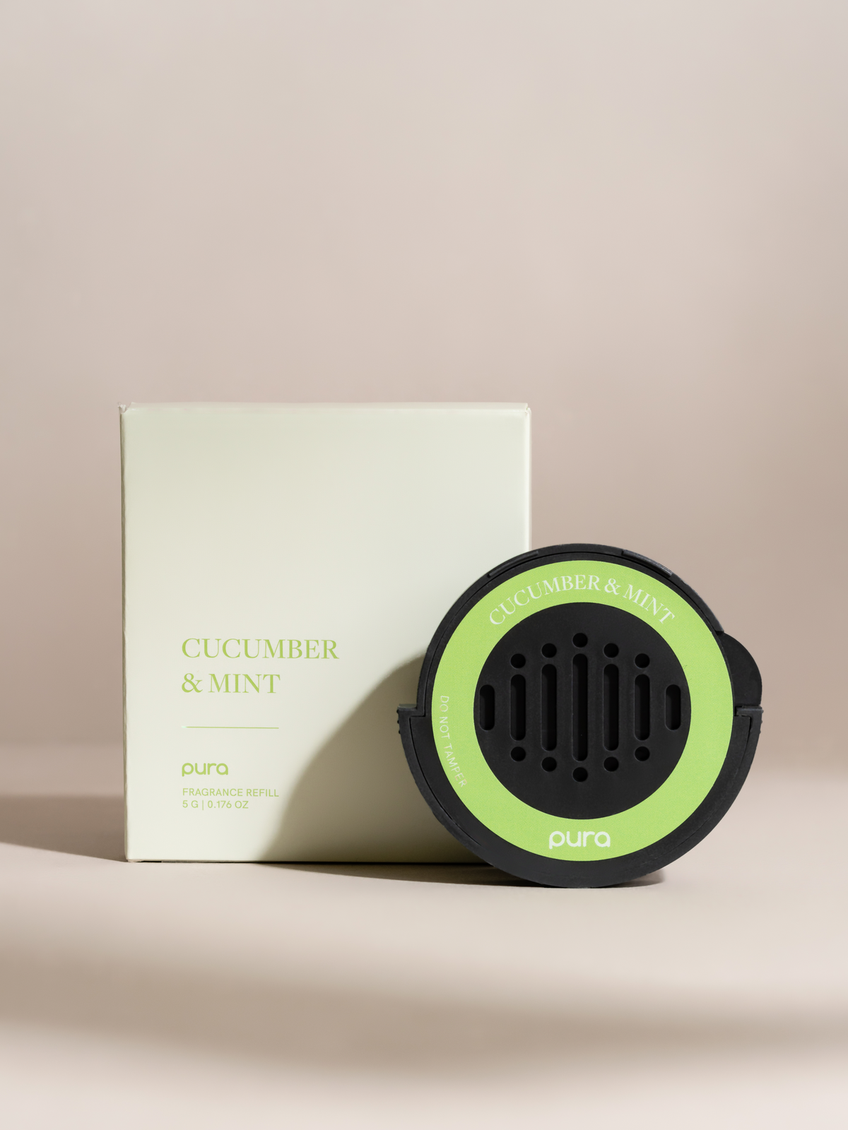 Cucumber & Mint Car Fragrance Diffuser Oil Powered by Pura