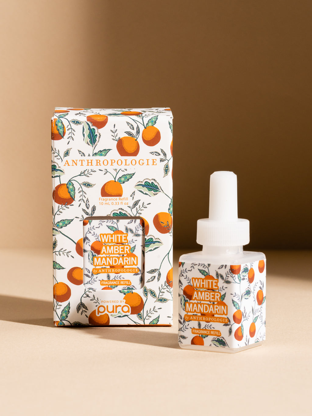 White Amber Mandarin Home Fragrance Diffuser Oil Powered by Pura